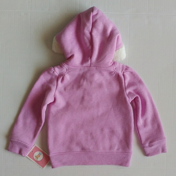 Circo Lavender Hoodie Glitter Polka Dots NWT 2T - Picture 6 of 8